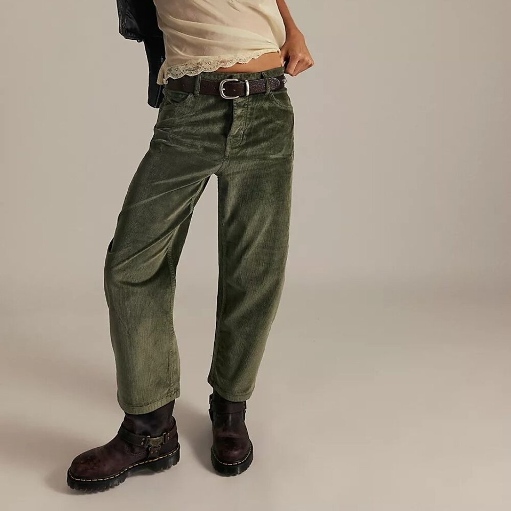 Free People We The Free Deep Trance Dropped Corduroy Jeans